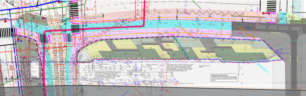 Ģenerāļa Radziņa krastmalas, 13. janvāra ielas un 11. novembra krastmalas krustojuma pārbūve (Ģenerāļa Radziņa krastmala, 13. janvāra iela, 11. novembra krastmala) - Kelias - vizualizacija