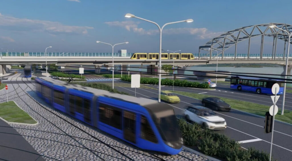 Ģenerāļa Radziņa krastmalas, 13. janvāra ielas un 11. novembra krastmalas krustojuma pārbūve (Ģenerāļa Radziņa krastmala, 13. janvāra iela, 11. novembra krastmala) - Kelias - vizualizacija