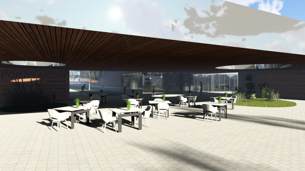 Sporto kompleksas su baseinu ir SPA Girių g. (Girių g. 28) - Fitness center, Food services, Pool - visualization