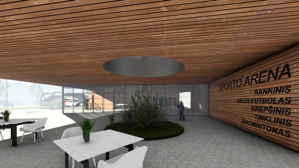 Sporto kompleksas su baseinu ir SPA Girių g. (Girių g. 28) - Fitness center, Food services, Pool - visualization