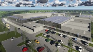 Sporto kompleksas su baseinu ir SPA Girių g. vizualizacija