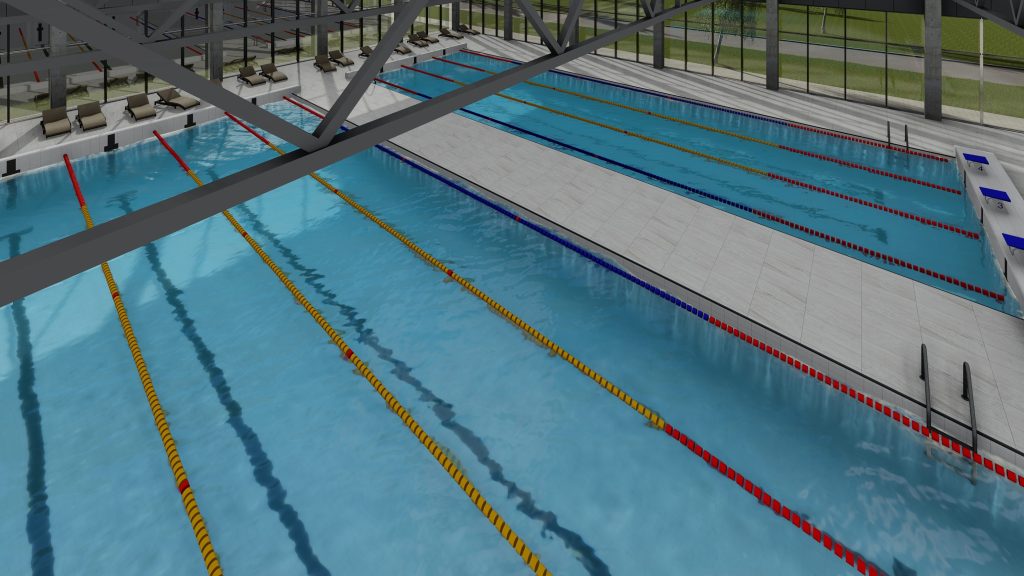 Sporto kompleksas su baseinu ir SPA Girių g. (Girių g. 28) - Fitness center, Food services, Pool - visualization