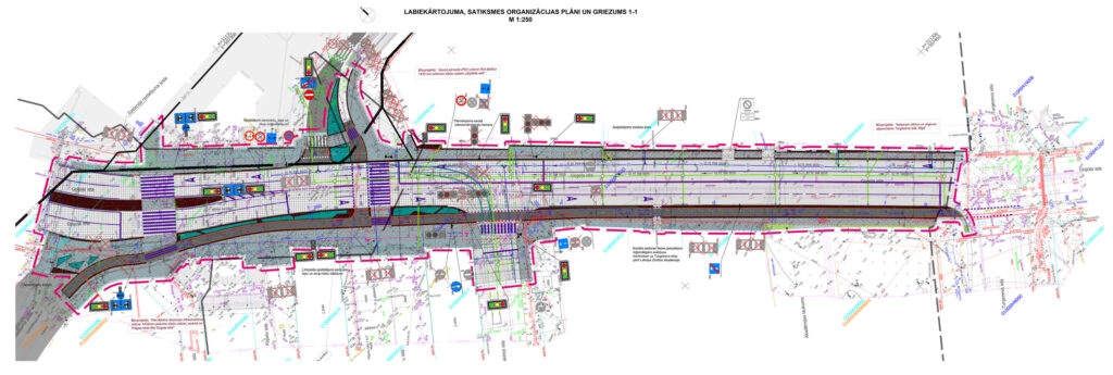 Gogoļa ielas posma pārbūve no Rīgas Centrālās dzelzceļa stacijas līdz Turgeņeva ielai (Gogoļa iela) - Kelias - vizualizacija