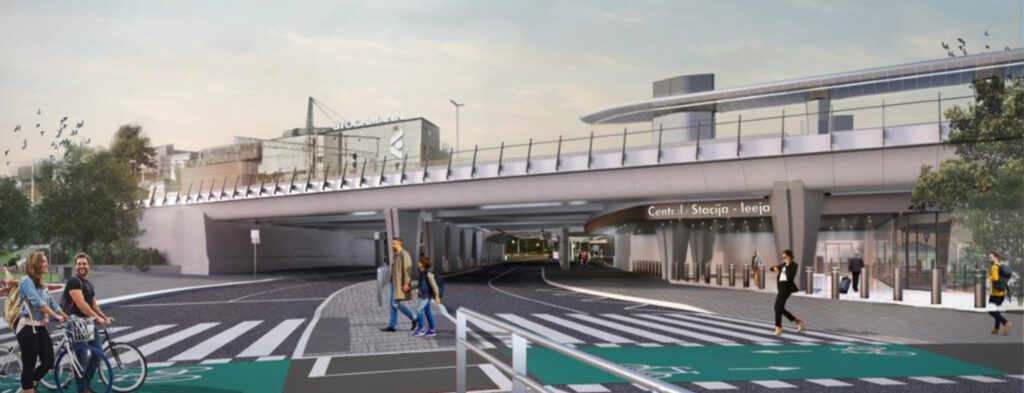 Gogoļa ielas posma pārbūve no Rīgas Centrālās dzelzceļa stacijas līdz Turgeņeva ielai (Gogoļa iela) - Kelias - vizualizacija