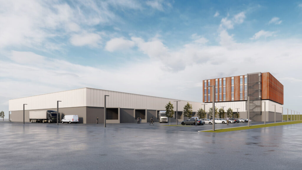 Kārļa Ulmaņa gatve 3A (Kārļa Ulmaņa gatve 3A) - Verslo centras, Sandėlys / Platinimo centras - vizualizacija