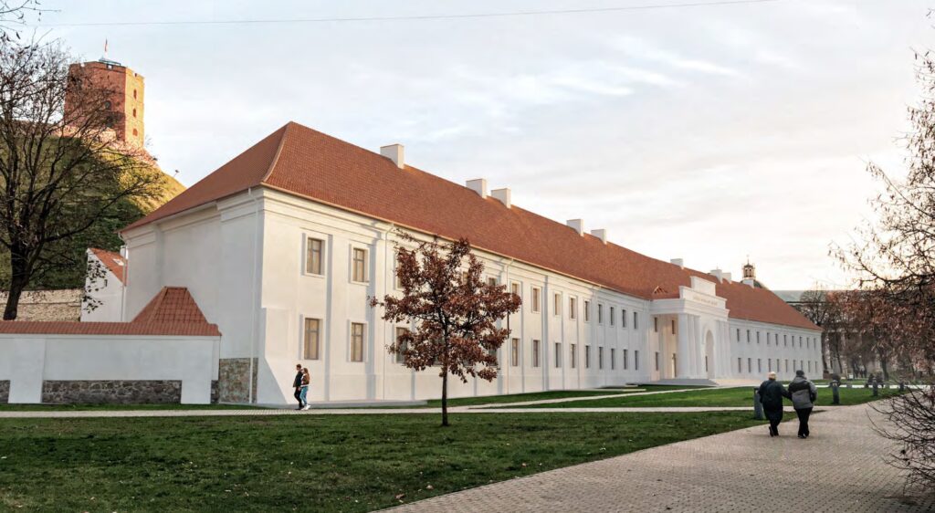 Naujojo Arsenalo rekonstrukcija (Arsenalo g. 1) - Museum - visualization