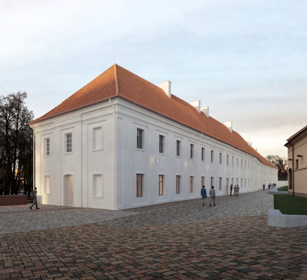 Naujojo Arsenalo rekonstrukcija (Arsenalo g. 1) - Museum - visualization