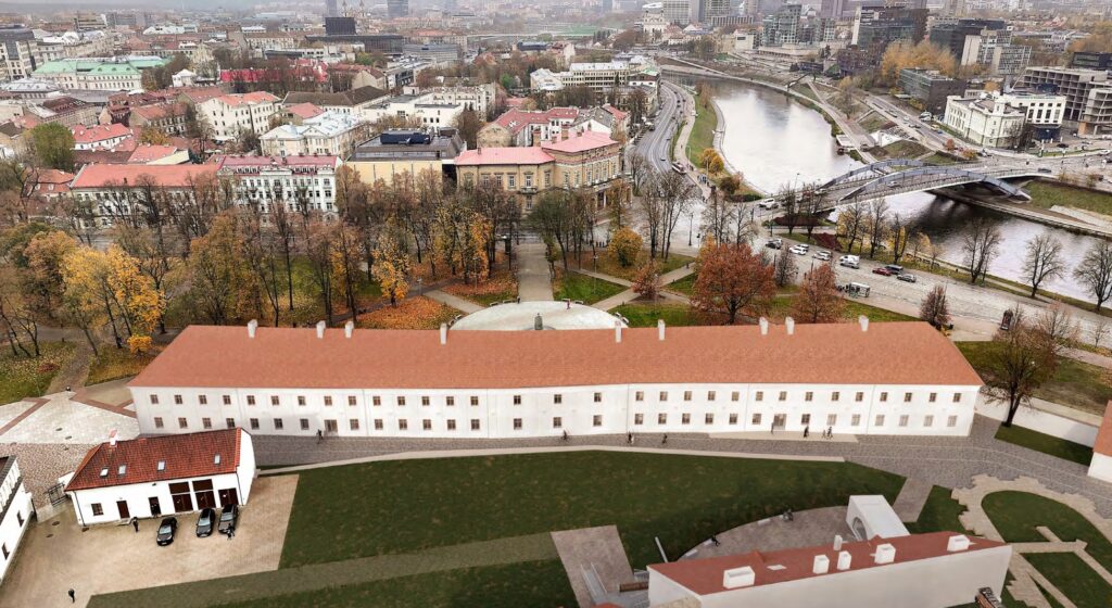 Naujojo Arsenalo rekonstrukcija (Arsenalo g. 1) - Museum - visualization
