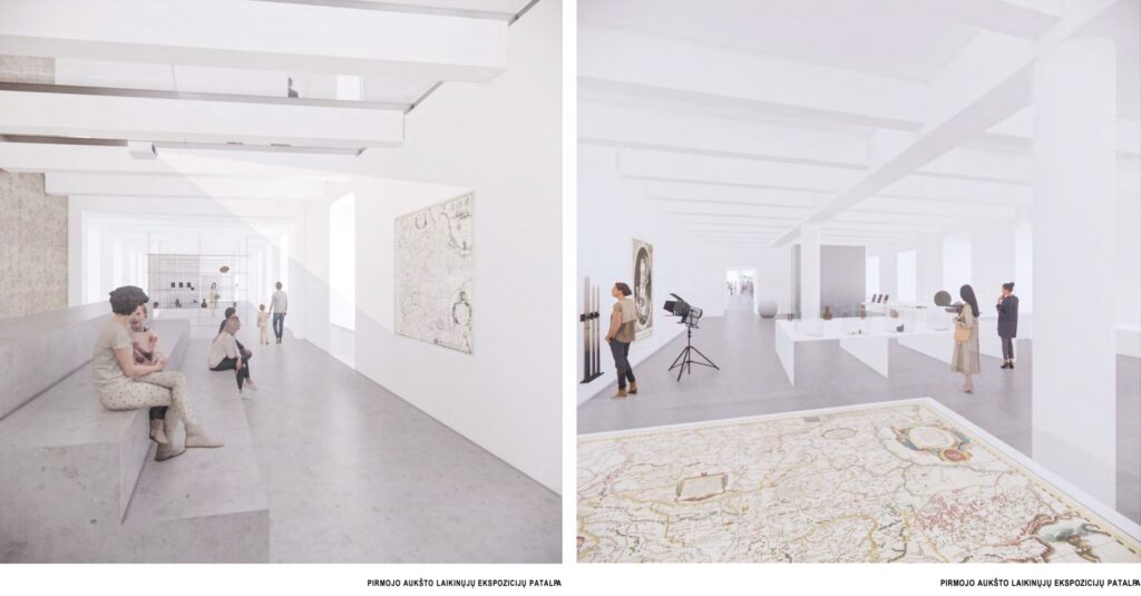 Naujojo Arsenalo rekonstrukcija (Arsenalo g. 1) - Museum - visualization