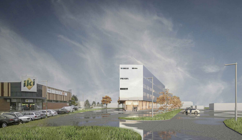 Senasis Ukmergės kel. 6 (Senasis Ukmergės kel. 6, Užubalių k., Avižienių sen.) - Verslo centras - vizualizacija