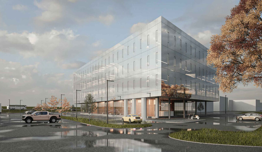 Senasis Ukmergės kel. 6 (Senasis Ukmergės kel. 6, Užubalių k., Avižienių sen.) - Verslo centras - vizualizacija