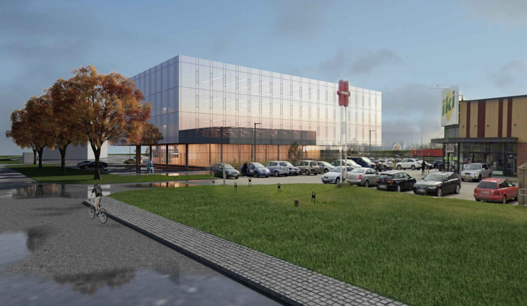 Senasis Ukmergės kel. 6 (Senasis Ukmergės kel. 6, Užubalių k., Avižienių sen.) - Verslo centras - vizualizacija