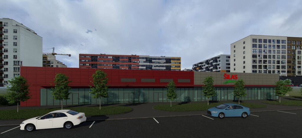 Šilas Girulių g. 2 (Girulių g. 2) - Food store - visualization