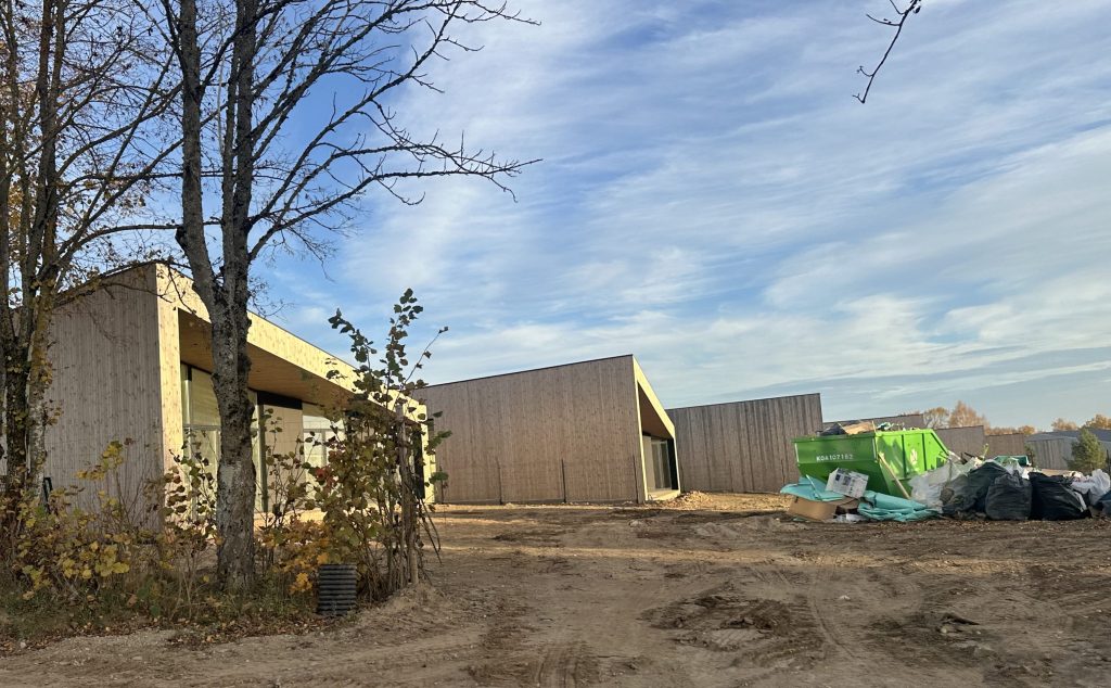 Home plus (Kolektyvo g. 33, 35, 37, 39, 41, 43, 45, 47, 49, 51, 53, 55, 57, 59, 61, 63, 67, 69, 71, 73, 75, 77, 79, 81, Nemėžis) - Private house community - construction photos