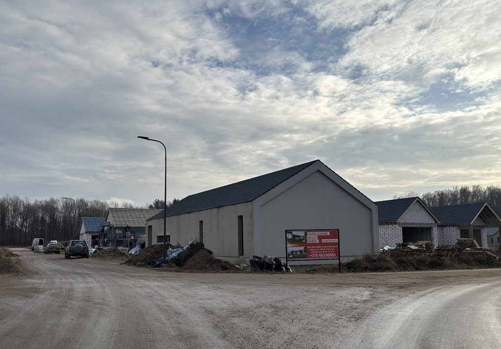 Kunigiškių perlas (namai) (Fazanų g. 3, 5, Putpelių g. 1, 2, 3, 4, 5, 6, 7, 9, 11, Alksnyno g. 18) - Private house community - construction photos