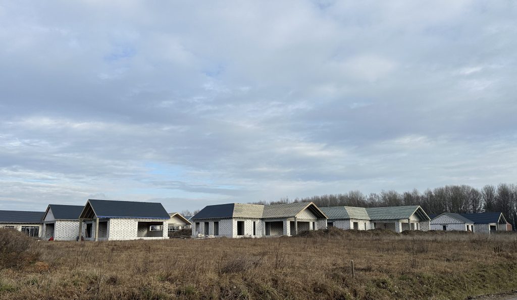 Kunigiškių perlas (namai) (Fazanų g. 3, 5, Putpelių g. 1, 2, 3, 4, 5, 6, 7, 9, 11, Alksnyno g. 18) - Private house community - construction photos