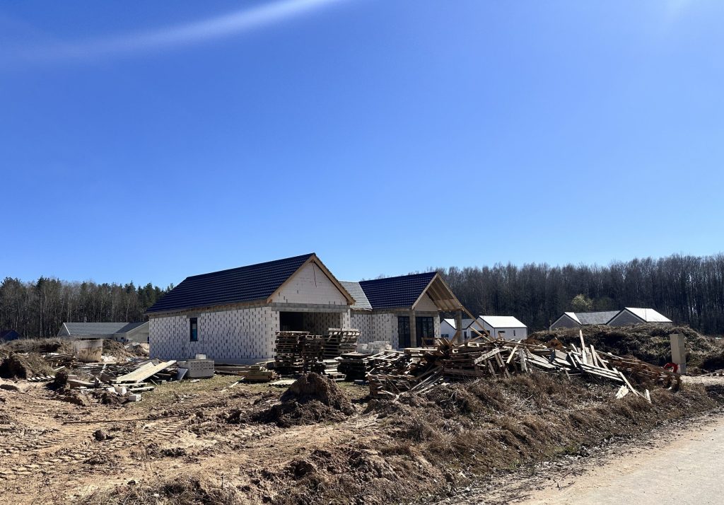 Kunigiškių perlas (namai) (Fazanų g. 3, 5, Putpelių g. 1, 2, 3, 4, 5, 6, 7, 9, 11, Alksnyno g. 18) - Private house community - construction photos