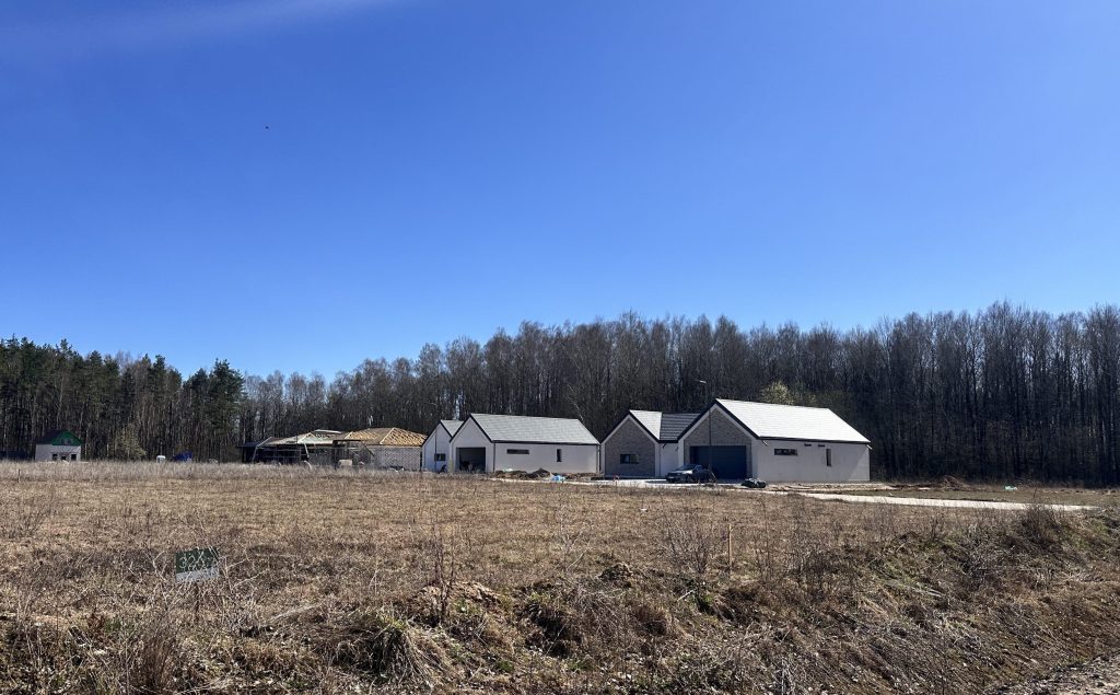 Kunigiškių perlas (namai) (Fazanų g. 3, 5, Putpelių g. 1, 2, 3, 4, 5, 6, 7, 9, 11, Alksnyno g. 18) - Private house community - construction photos