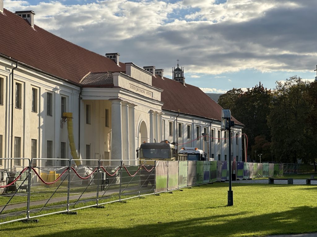 Naujojo Arsenalo rekonstrukcija (Arsenalo g. 1) - Museum - construction photos