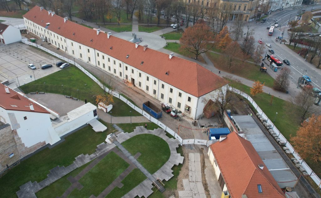 Naujojo Arsenalo rekonstrukcija (Arsenalo g. 1) - Museum - construction photos