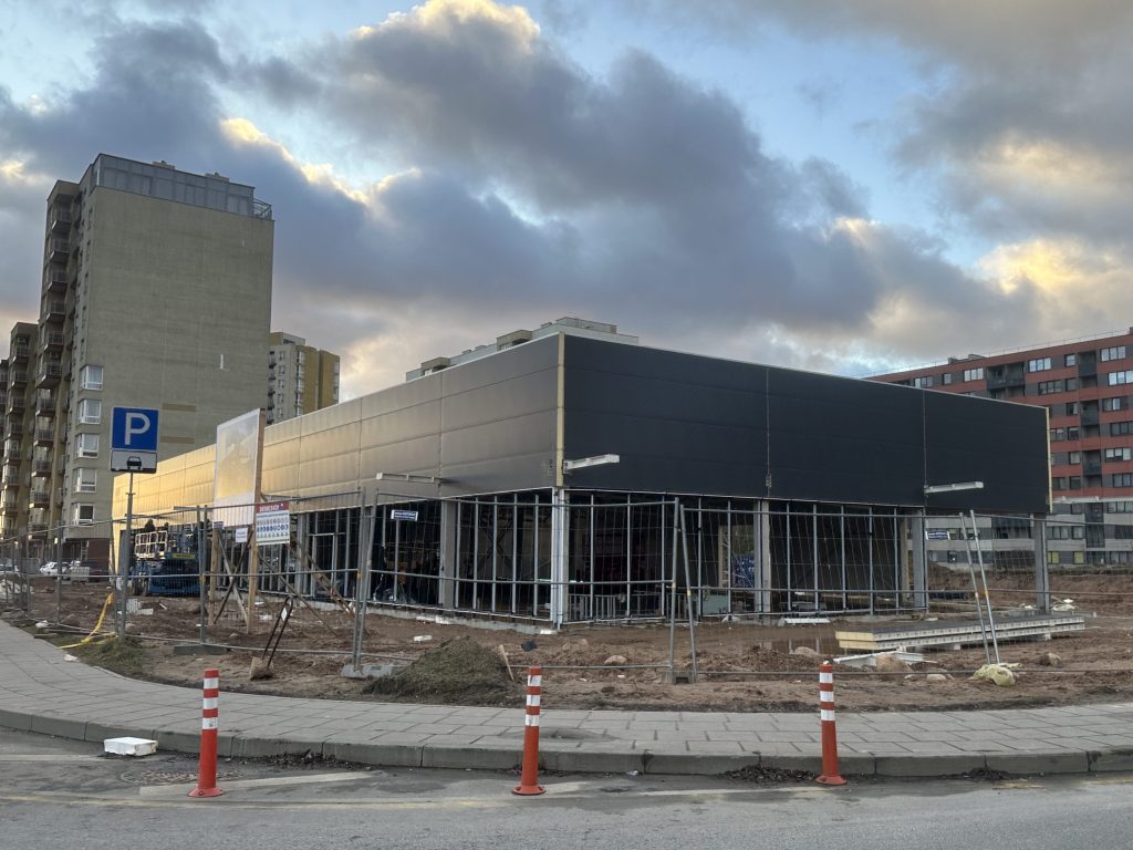 Šilas Girulių g. 2 (Girulių g. 2) - Food store - construction photos