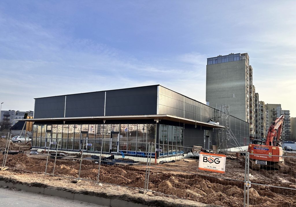 Šilas Girulių g. 2 (Girulių g. 2) - Food store - construction photos