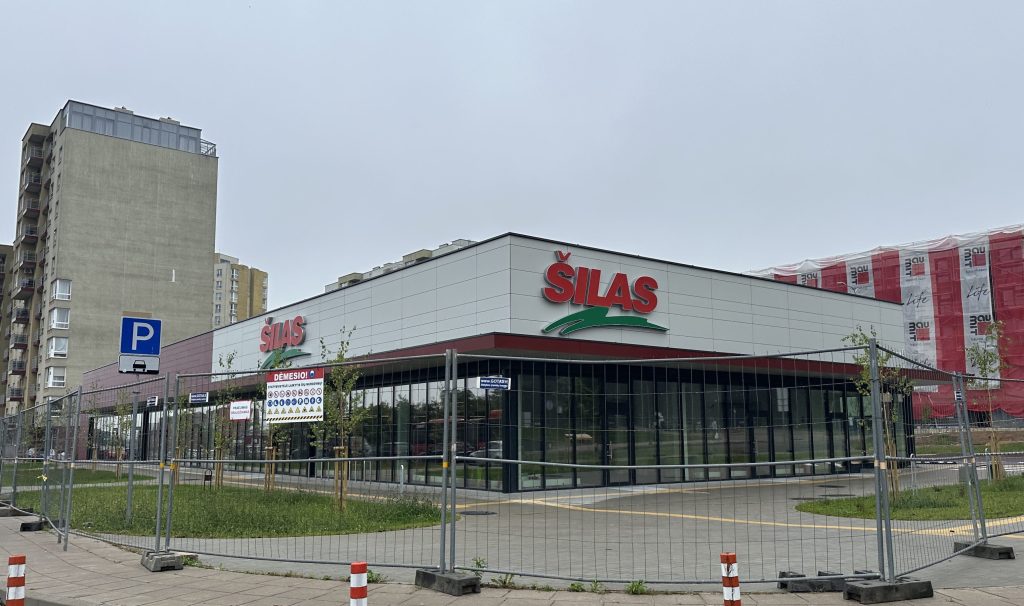 Šilas Girulių g. 2 (Girulių g. 2) - Food store - construction photos