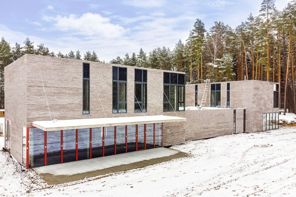 Sky10 (Dangaus g. 27A, 27B, 27C, 27D, 27E, Raišių k., Zujūnų sen.) - Rindu mājas - būvdarbu attēli