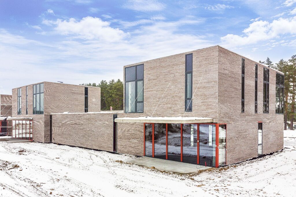 Sky10 (Dangaus g. 27A, 27B, 27C, 27D, 27E, Raišių k., Zujūnų sen.) - Rindu mājas - būvdarbu attēli