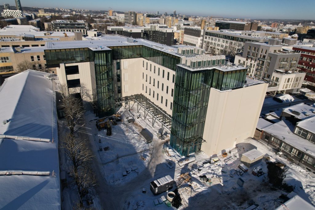 Tech Zity Lilium 1 etapas (Panerių g. 43) - Office center - construction photos