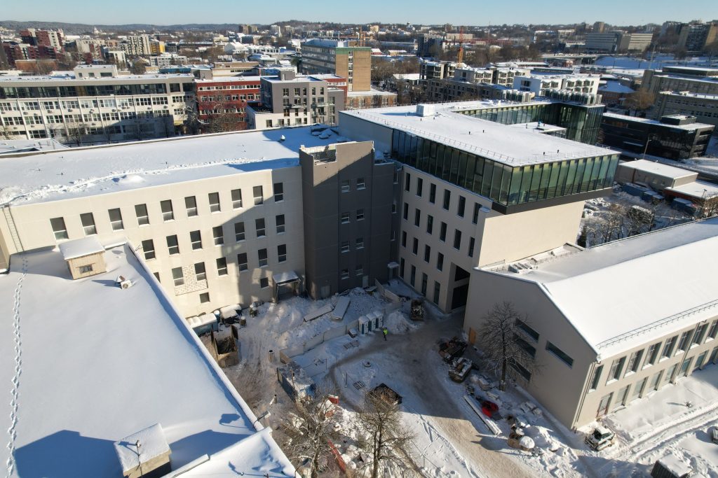 Tech Zity Lilium 1 etapas (Panerių g. 43) - Office center - construction photos