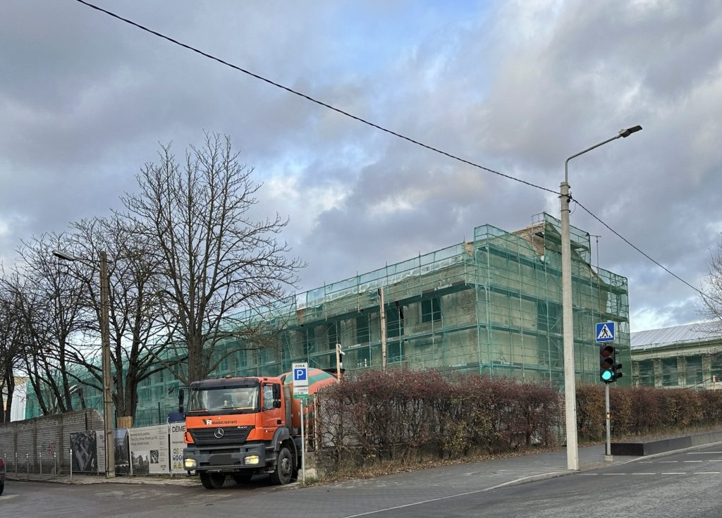 Tech Zity Lilium 2 etapas (Panerių g. 43) - Office center - construction photos