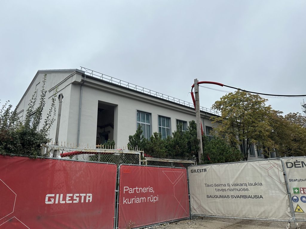 Tech Zity Lilium 2 etapas (Panerių g. 43) - Office center - construction photos