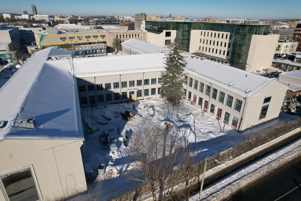 Tech Zity Lilium 2 etapas (Panerių g. 43) - Office center - construction photos