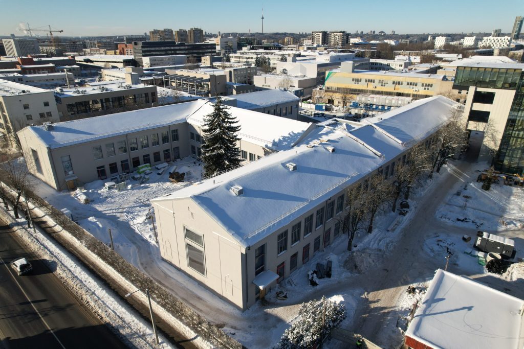 Tech Zity Lilium 2 etapas (Panerių g. 43) - Office center - construction photos