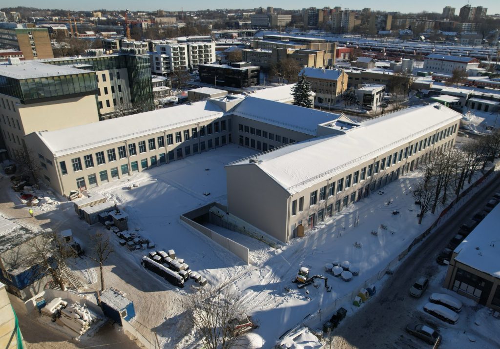 Tech Zity Lilium 2 etapas (Panerių g. 43) - Office center - construction photos