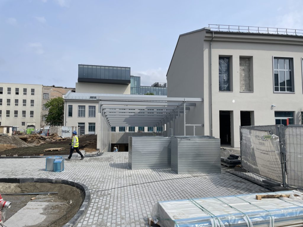Tech Zity Lilium 2 etapas (Panerių g. 43) - Office center - construction photos