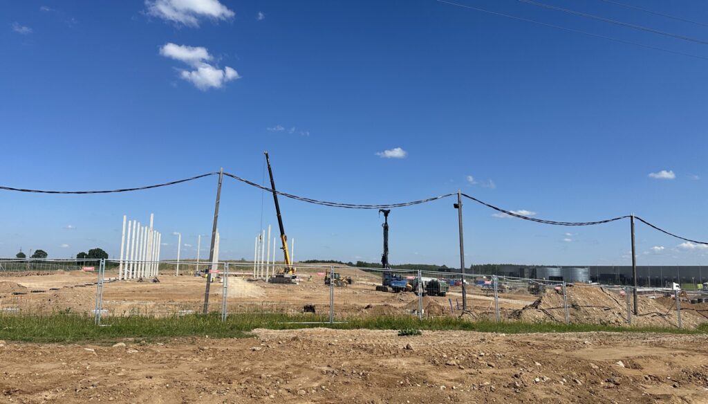 Eurovaistinė logistikos centras (Zigmantiškių g. 2) - Warehouse / Distribution center - construction photos