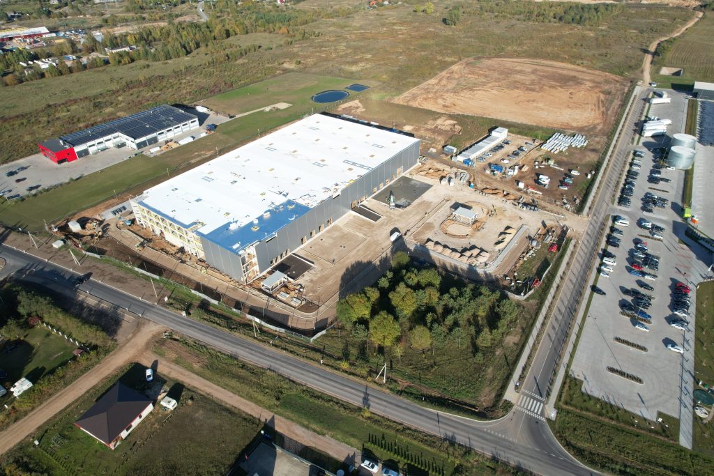 Eurovaistinė logistikos centras (Zigmantiškių g. 2) - Warehouse / Distribution center - construction photos