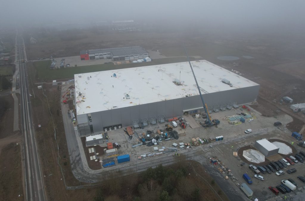 Eurovaistinė logistikos centras (Zigmantiškių g. 2) - Warehouse / Distribution center - construction photos