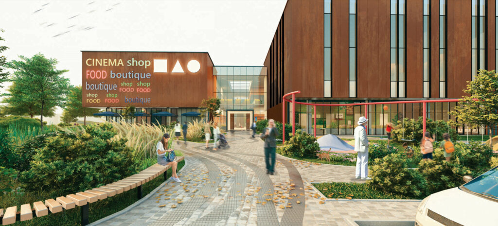 Taikos pr. 78 (Taikos pr. 78) - Shopping center - visualization