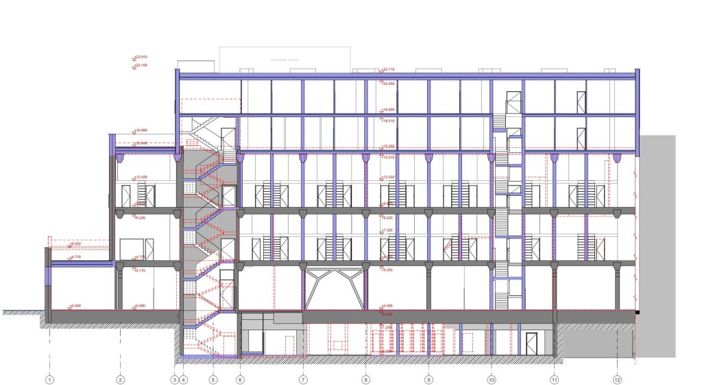Tech Zity Lilium 3 etapas (Panerių g. 43) - Hotel, Office center - visualization