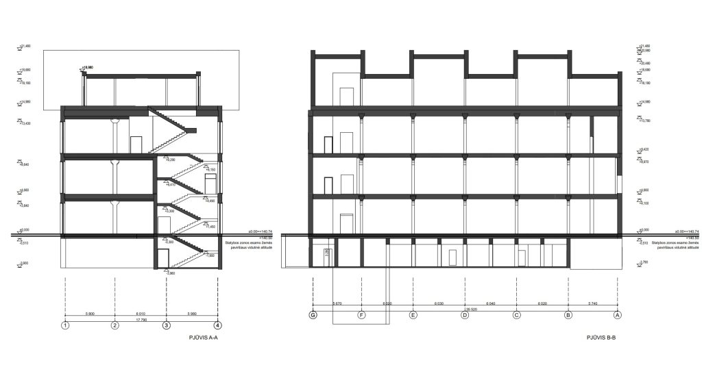 Tech Zity Lilium 3 etapas (Panerių g. 43) - Hotel, Office center - visualization