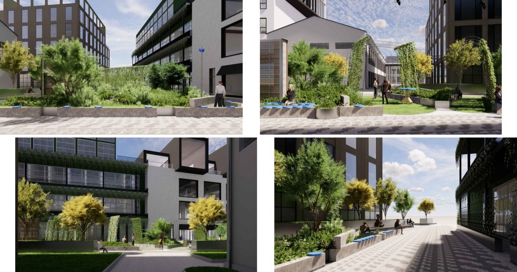 Tech Zity Lilium 3 etapas (Panerių g. 43) - Hotel, Office center - visualization