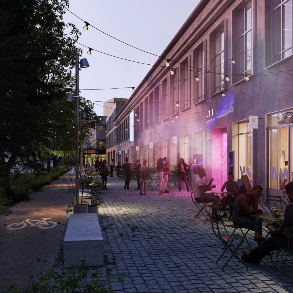 Tech Zity Lilium 2 etapas (Panerių g. 43) - Office center - visualization