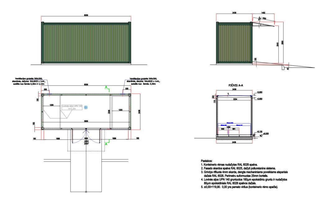 VAATC atliekų aikštelė Pirklių g. 32 (Pirklių g. 32) - Tee - visuaalne