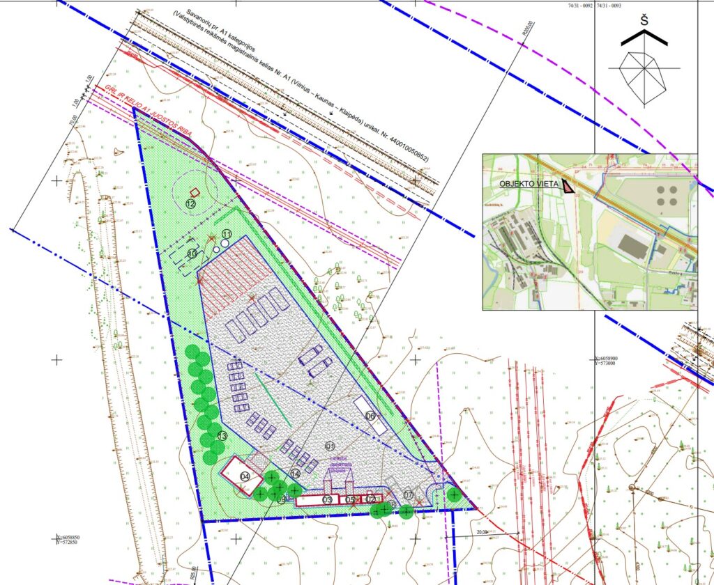 VAATC atliekų aikštelė Pirklių g. 32 (Pirklių g. 32) - Tee - visuaalne