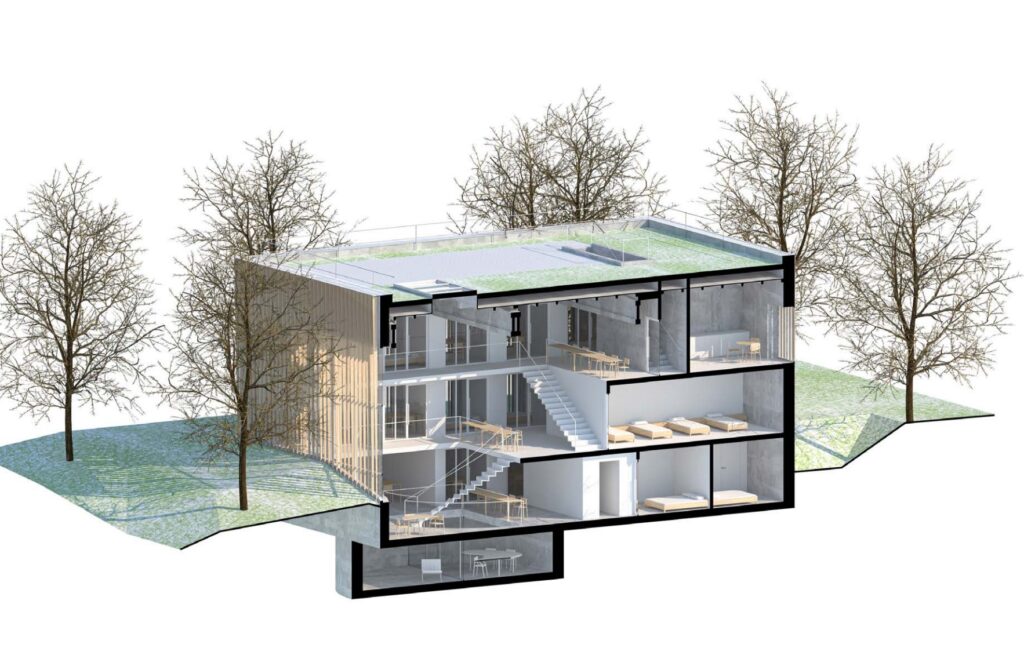 Tech Spa Vilnius Verkių g. 51 (Verkių g. 51) - Hotel, Office center - visualization