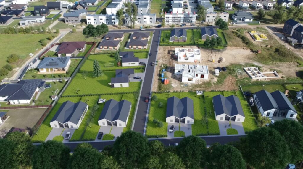 Vorupės namai (Papiškių g., Vorupės g.) (Vorupės g. 66, 68, 74, 76, Papiškių g. 45, 47, 49, 51) - Row housing - visualization