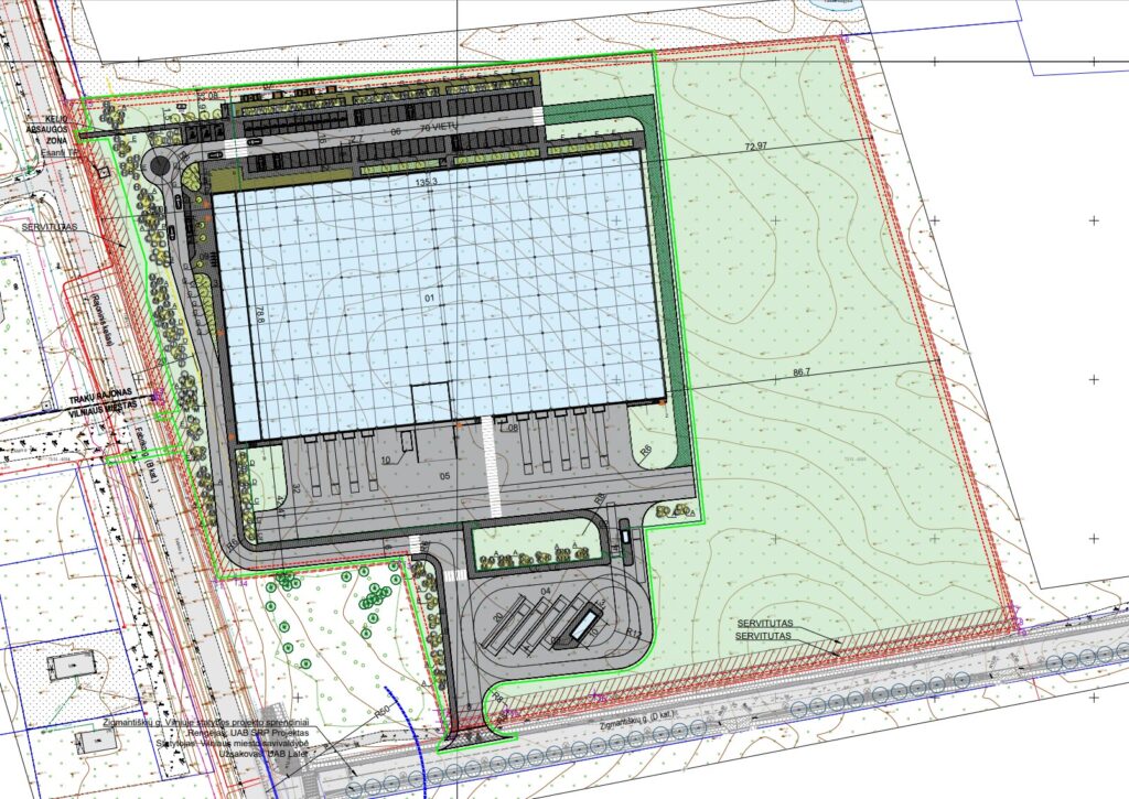 Eurovaistinė logistikos centras (Zigmantiškių g. 2) - Warehouse / Distribution center - visualization